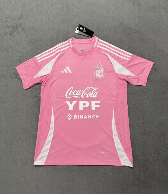 25-26 Argentina Pink Fans Training Shirts