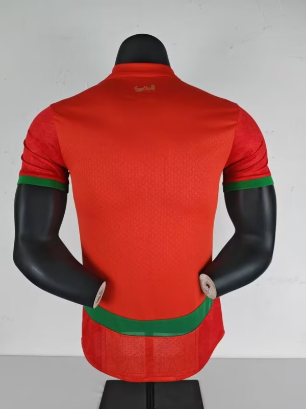 25-26 Morocco Home Player Version Soccer Jersey