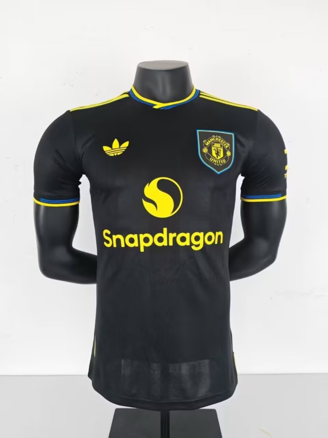 25-26 Man Utd Second Away Player Version Soccer Jersey