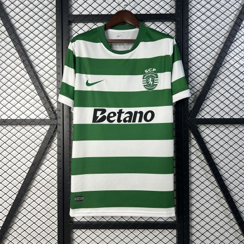 25-26 Lisbon Home Fans Soccer Jersey