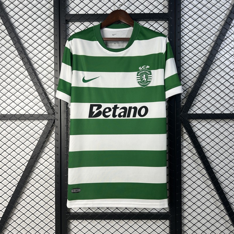 25-26 Lisbon Home Fans Soccer Jersey