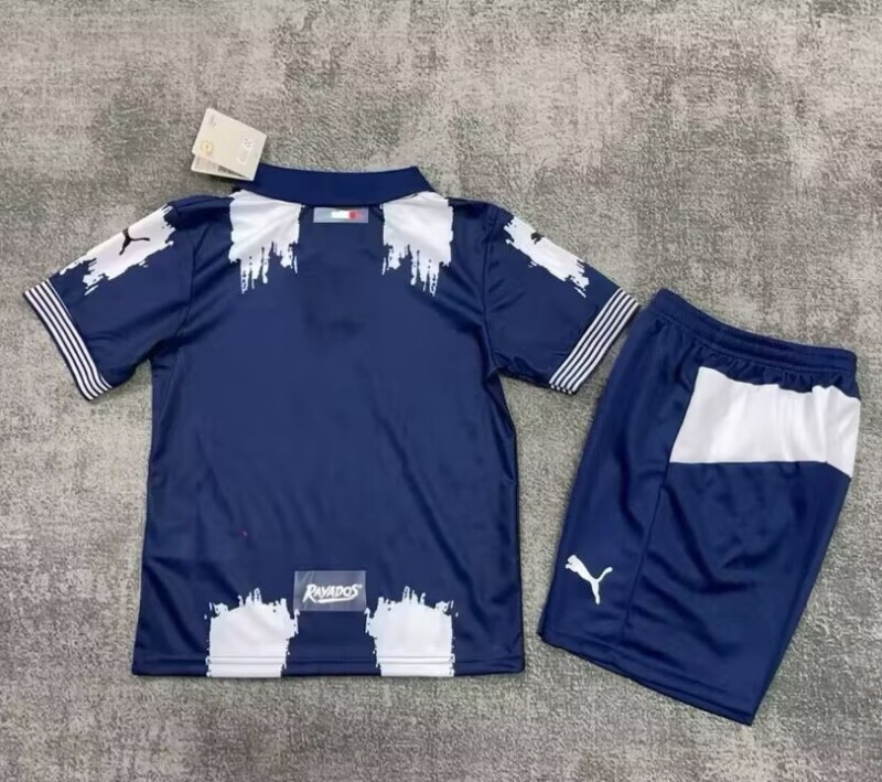25-26 Monterrey Home Kids Training Short Suit