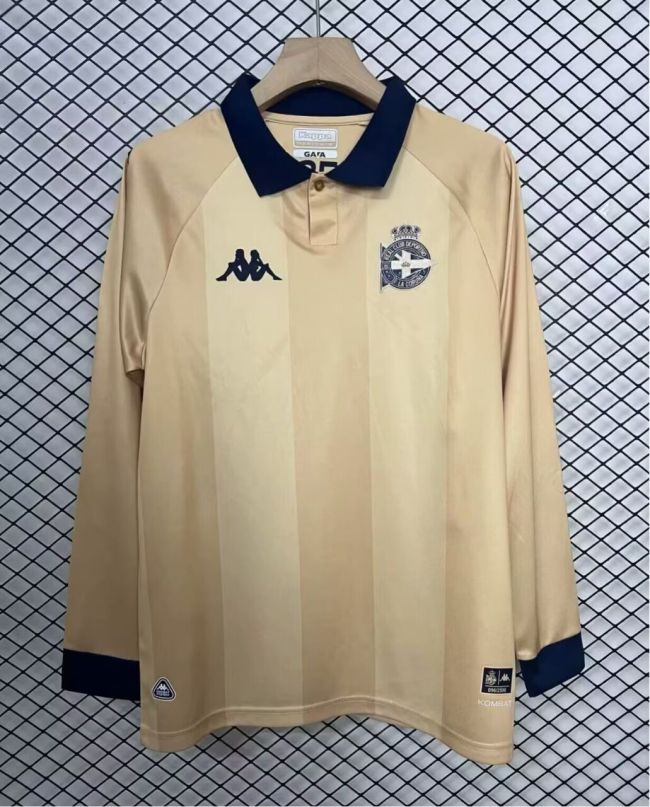 25-26 La Coruna 25th Anniversary Edition Long Sleeve Soccer Jersey