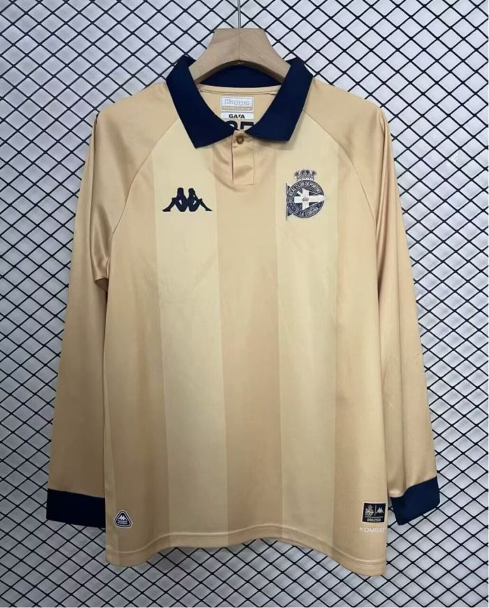 25-26 La Coruna 25th Anniversary Edition Long Sleeve Soccer Jersey
