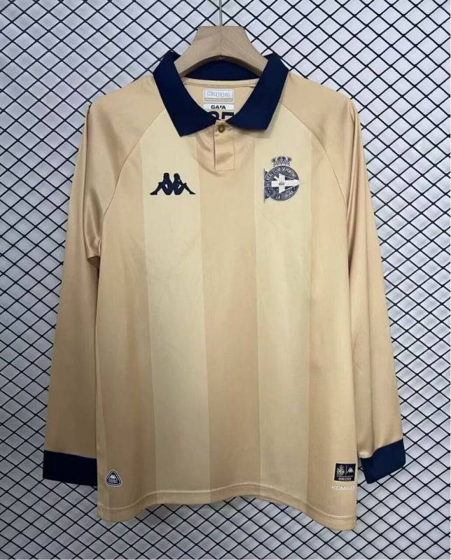 25-26 La Coruna 25th Anniversary Edition Long Sleeve Soccer Jersey