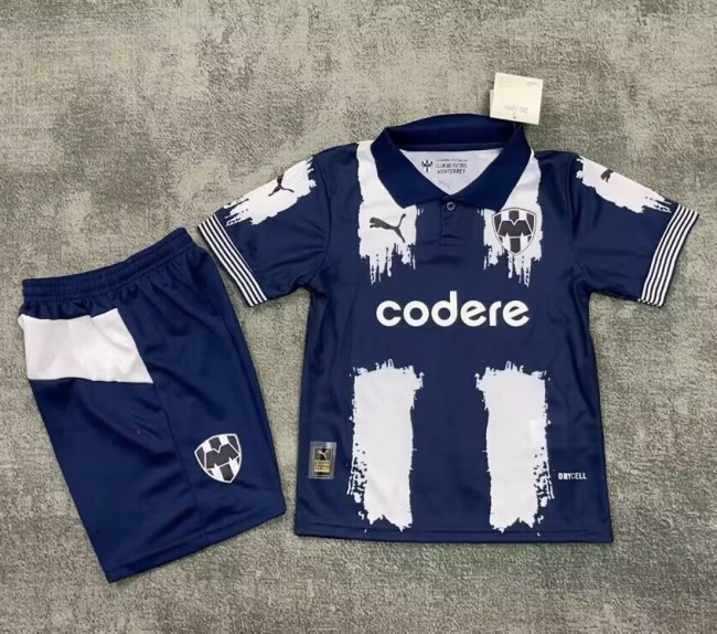25-26 Monterrey Home Kids Training Short Suit