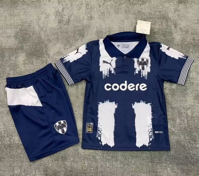 25-26 Monterrey Home Kids Training Short Suit