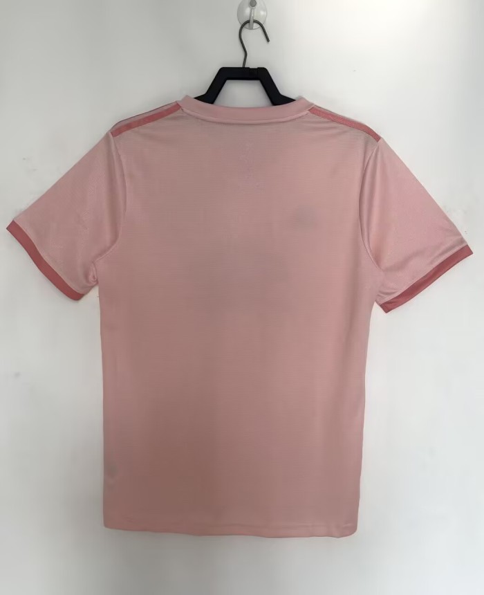 2018-2019 Man Utd Grey Goalkeeper Retro Soccer Jersey