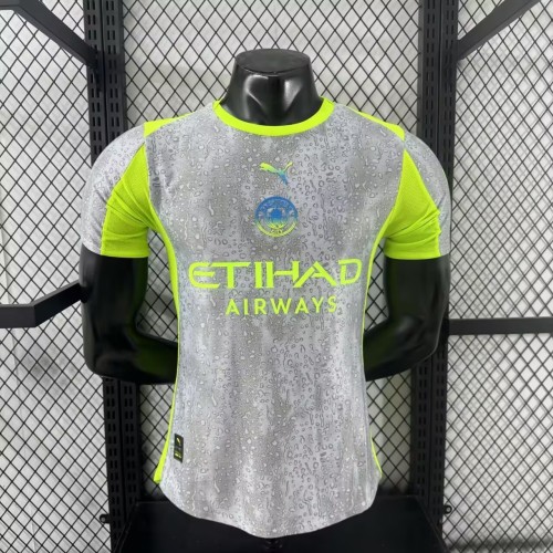 25-26 Man City Second Player Version Soccer Jersey