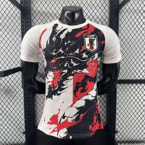 25-26 Japan Black Red Special Edition Player Version Soccer Jersey