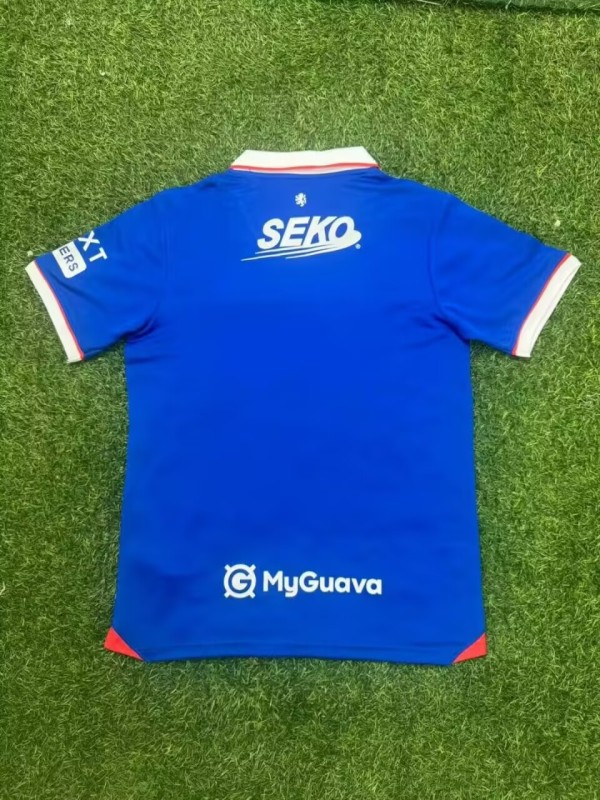 25-26 Rangers Home Fans Soccer Jersey
