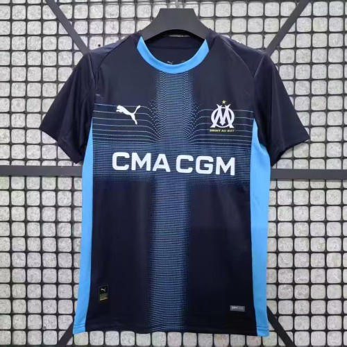 25-26 Marseille Away Fans Soccer Jersey