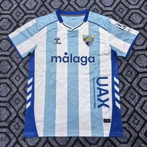 25-26Malaga Home Fans Soccer Jersey