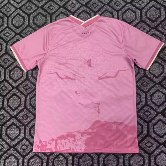 25-26  Brazil Goddess Pink Fans Soceer Jersey