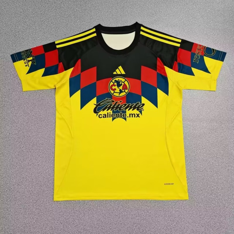 25-26 Club America Home Fans Soccer Jersey
