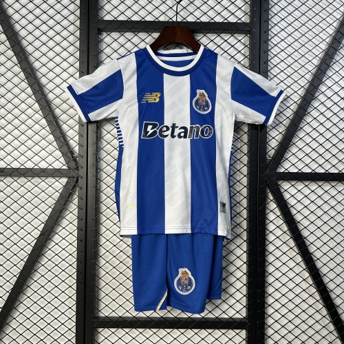 25-26 Porto Home Kids Soccer Jersey