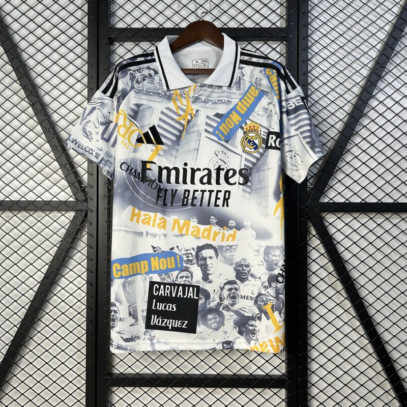 25-26 RMA Special Edition Fans Training Shirts *涂鸦
