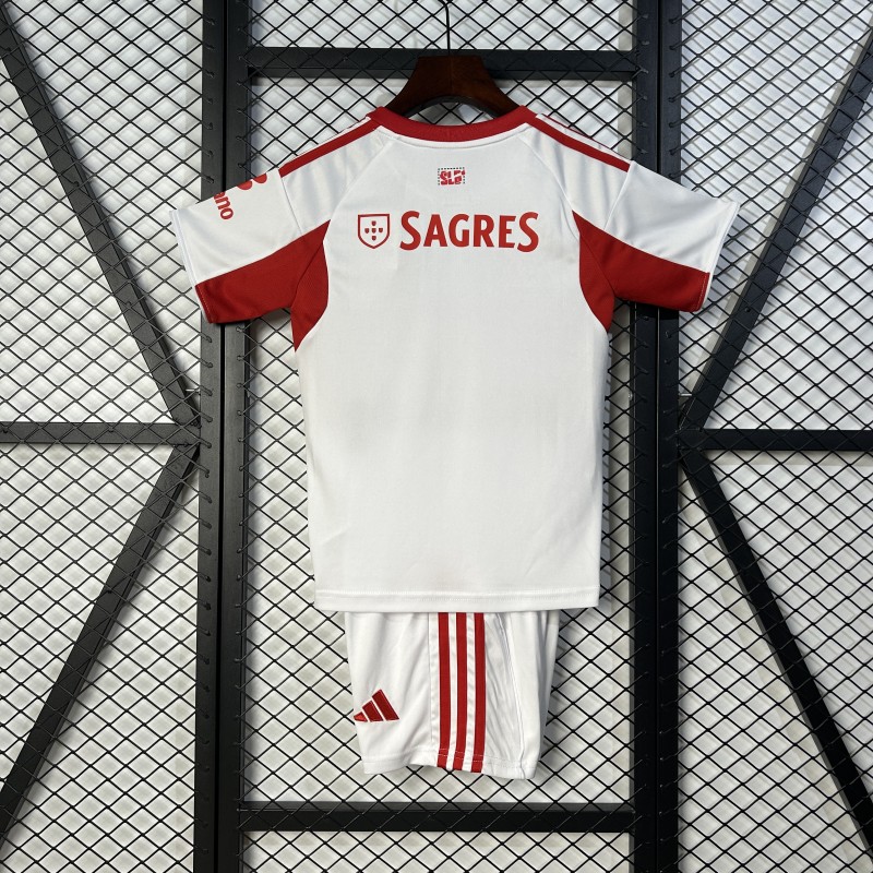 25-26 Benfica Third away Kids Soccer Jersey