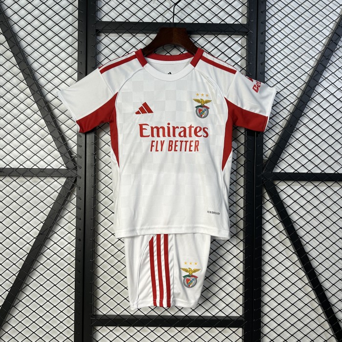 25-26 Benfica Third away Kids Soccer Jersey