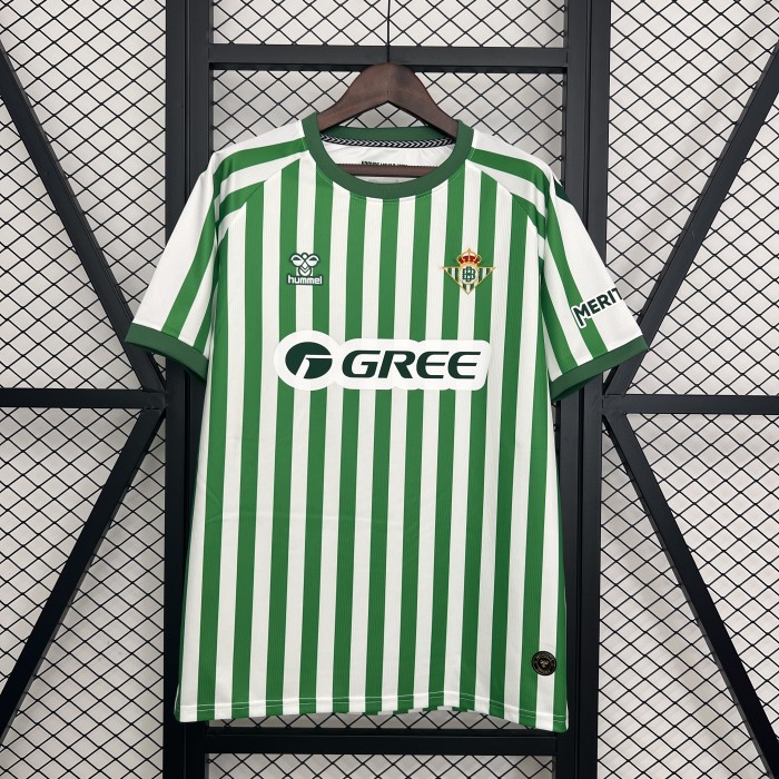 25-26 Real Betis UECL Finals Fans Soccer Jersey