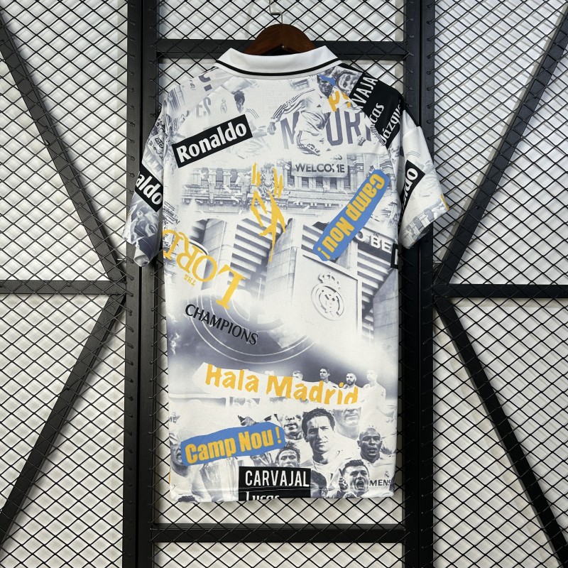 25-26 RMA Special Edition Fans Training Shirts *涂鸦