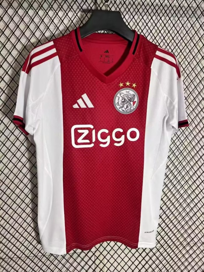 25-26 Ajax Home Fans Soccer Jersey