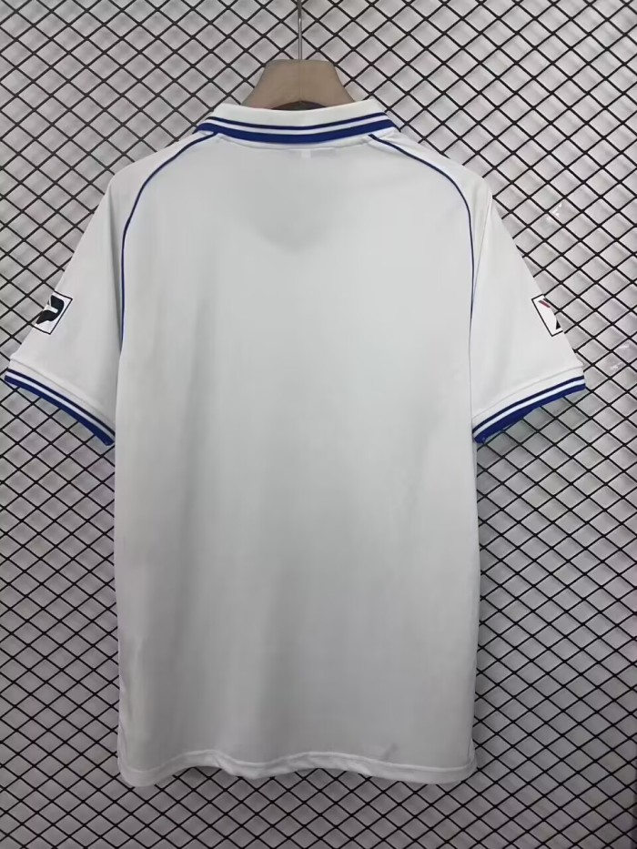 84-85 Birmingham Away white Soccer Jersey