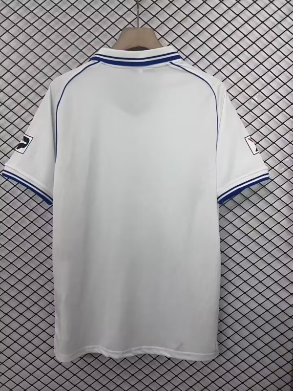 84-85 Birmingham Away white Soccer Jersey