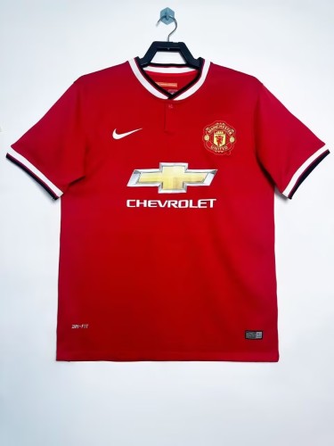 2014-2015  Man Utd Home Retro Soccer Jersey