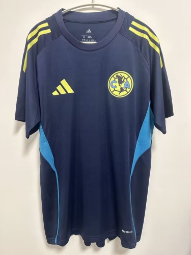 25-26 Club American Training Blue Fans Soccer Jersey