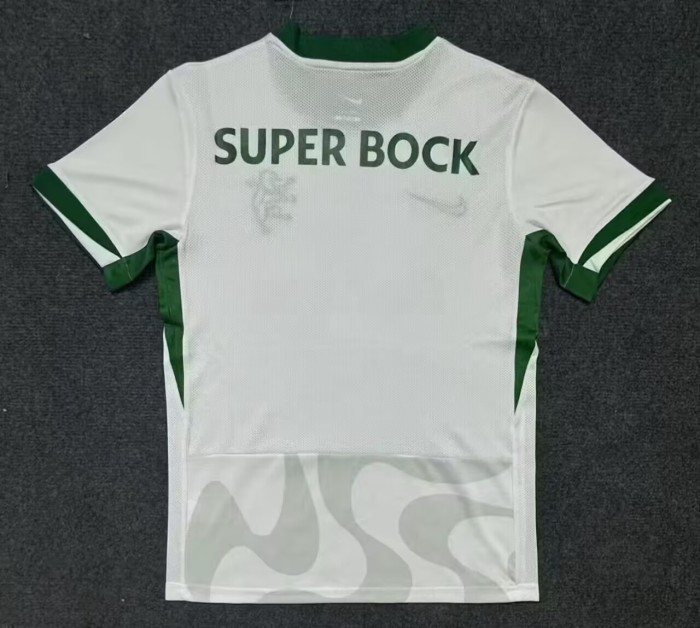 25-26 Sporting Lisbon Away Fans Soccer Jersey