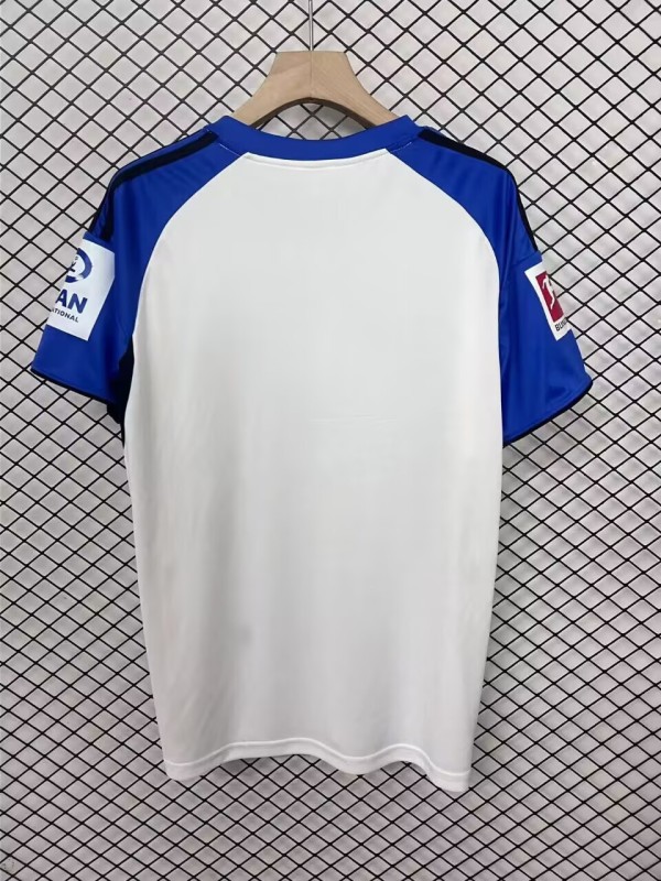 25-26 Hamburg  Home Blue Fans Soccer Jersey