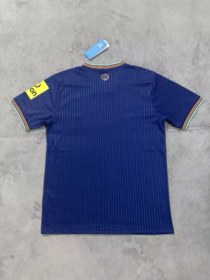 25-26 Newcastle second away Fans Soccer Jersey