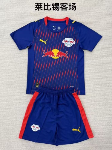 25-26 RB Leipzig Away Kids Soccer Jersey
