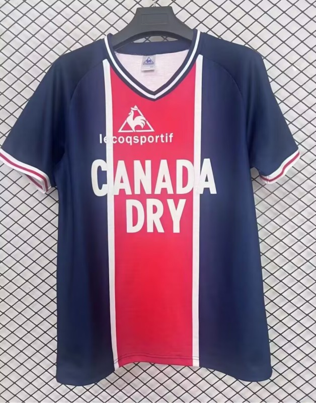 1974 PSG Paris Home Retro Soccer Jersey