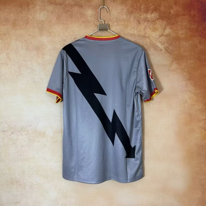 25-26 Rayo Vallecano Grey Fans Soccer Jersey