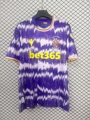25-26 Stoke City Away Fans Soccer Jersey