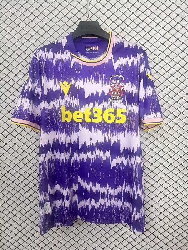 25-26 Stoke City Away Fans Soccer Jersey