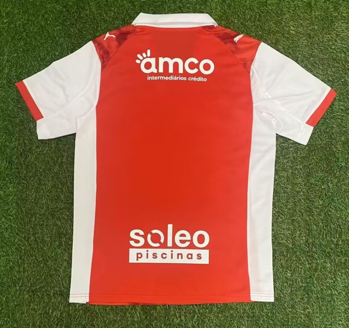 25-26 Braga Home Fans Soccer Jersey