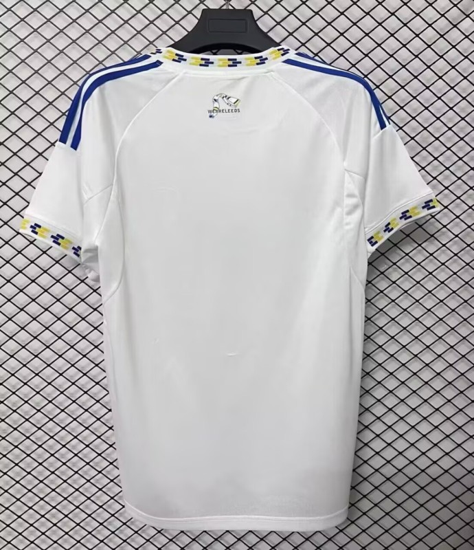 25-26 Leeds United Home Fans Soccer Jersey