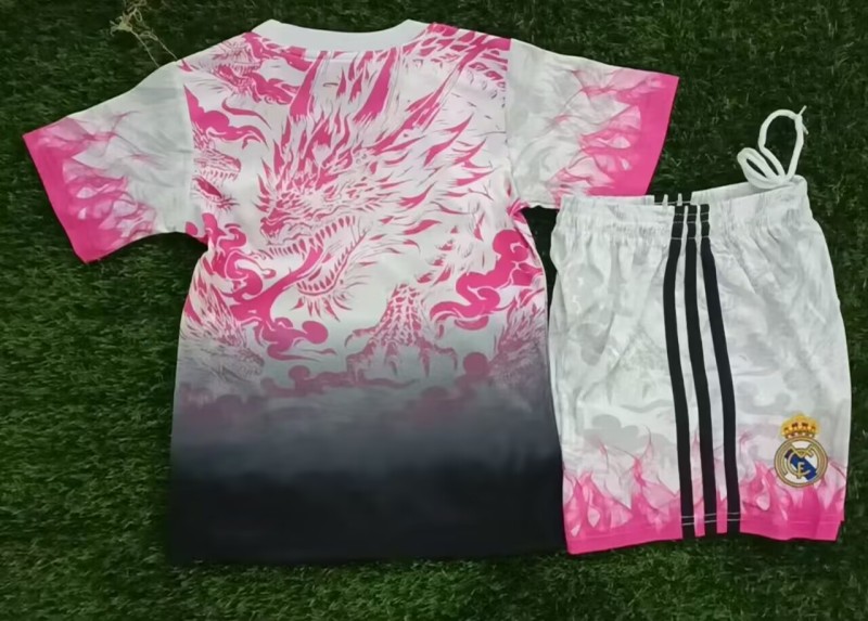 25-26 RMA  Fire Dragon Kids Soccer Jersey