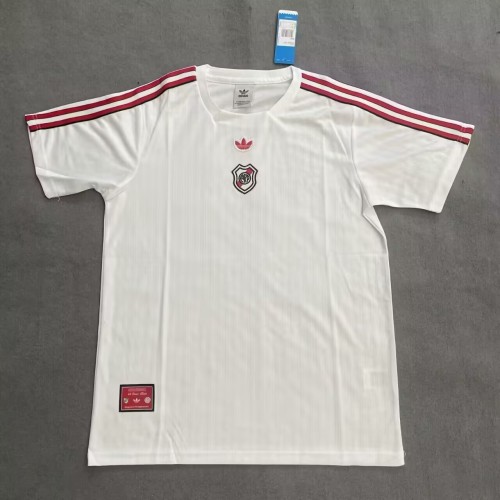 25-26 River Plate White Casual Edition Training shirts