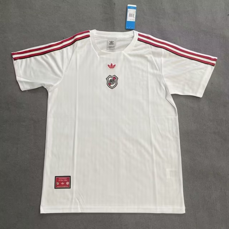 25-26 River Plate White Casual Edition Training shirts