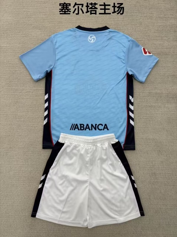 25-26 Celta Home Kids Soccer Jersey