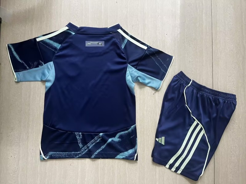 25-26 Ajax Away Kids Soccer Jersey