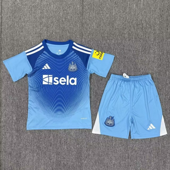 25-26 Newcastle Goalkeeper Kids Soccer Jersey