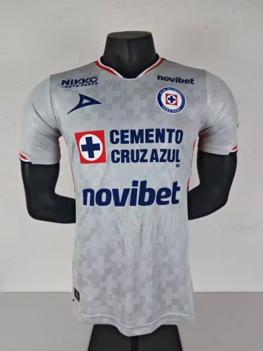 25-26 Cruz Azul Away Player Version Soccer Jersey