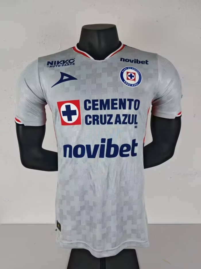 25-26 Cruz Azul Away Player Version Soccer Jersey
