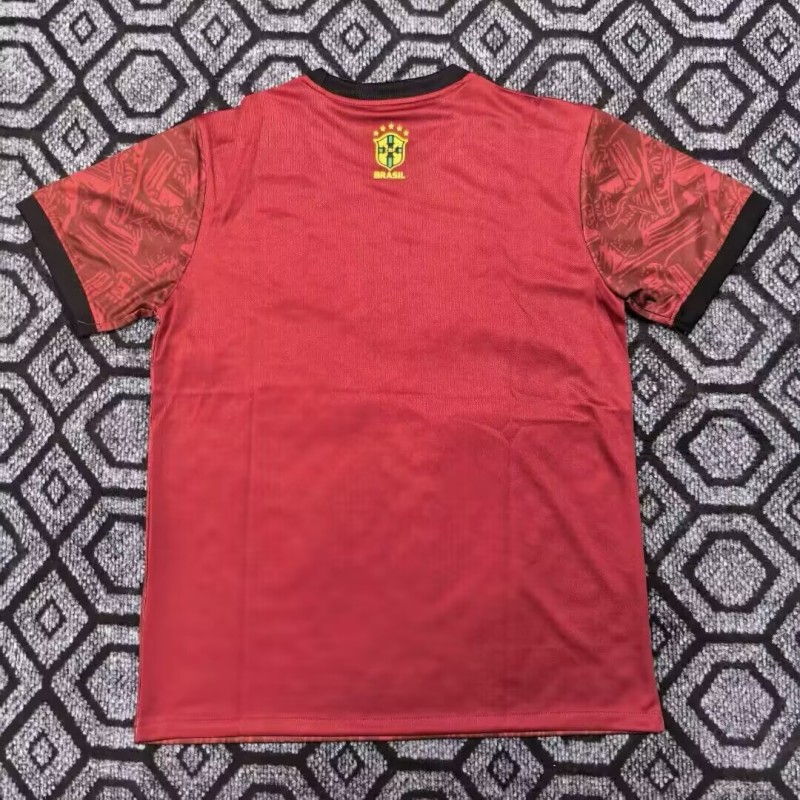 25-26 Brazil Red Special Edition Fans Soccer Jersey