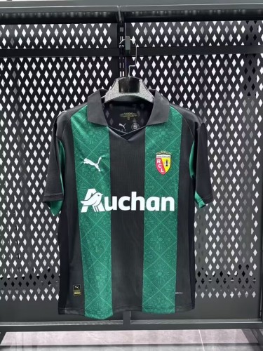 25-26 RC Lens Away Green Fans Soccer Jersey